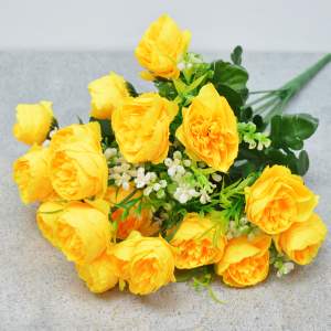 «Цветы искусственные Розы пышные 50см в ассортименте» - фото 1