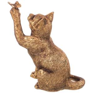 «Статуэтка "Кошка" серия Bronze classic, 12,5*7*13,5см» - фото 1