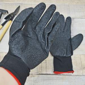 «Перчатки хозяйственные с нитриловым обливом, 45г» - фото 2