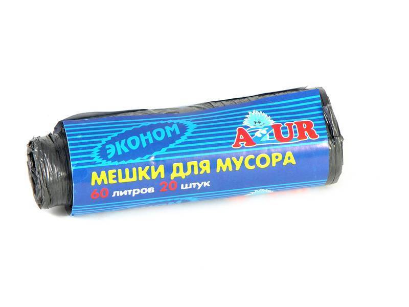 Пакет мусорный 60 л