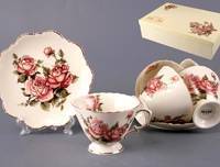 Купить Чайный набор 12 предметов 220мл Корейская роза