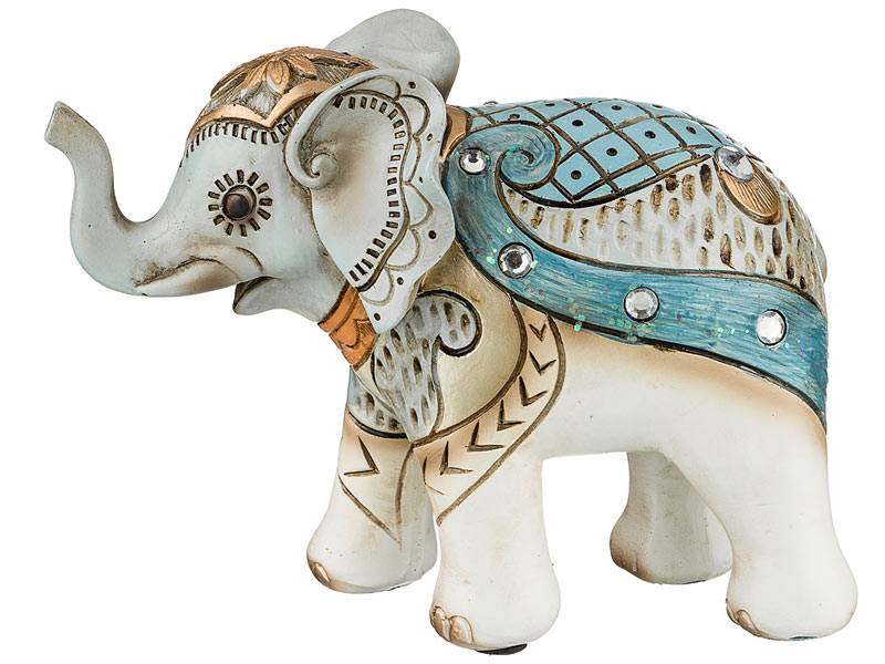 Фигурка "Слон белый" 15*6,5*11,5см коллекция "Чарруа"