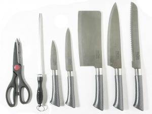 «Набор ножей 5 предметов в деревянной подставке Т010В №11» - фото 1