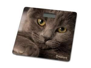 Купить Весы напольные электронные до 180кг Ultraslim Кошка
