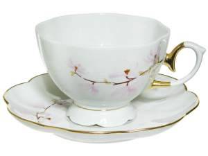 «Сервиз чайный 15 предметов Цветок миндаля форма Елена» - фото 1