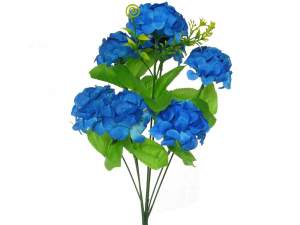Купить Цветы искусственные Гортензия 35-40см 7 цветков