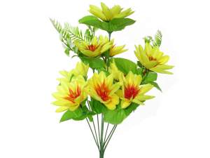 Купить Цветы искусственные Ноготки 35-40см 9 цветков