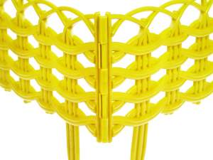 «Заборчик декоративный Ивушка 3м светло-желтый» - фото 1