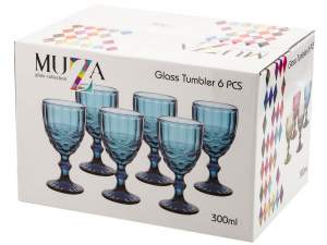 «Набор бокалов для вина 6шт 320мл Ромбо серия Muza color» - фото 1