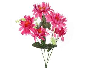 Купить Цветы искусственные Астра 55см 7 цветков