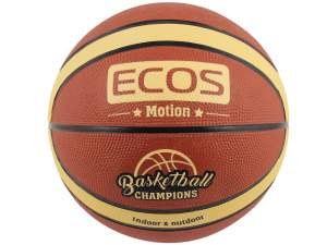 Купить Мяч баскетбольный ECOS MOTION BB105 (№7, 2 цвета,12 панелей)
