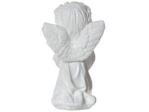 «Статуэтка "Ангел с сердцем" малый белый 18см» - фото 1