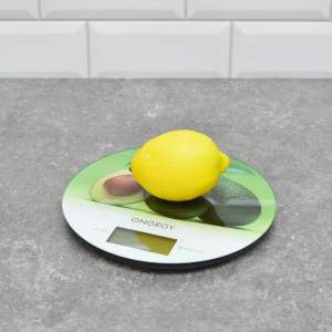«Весы кухонные электронные ENERGY EN-403 Авокадо круглые» - фото 2