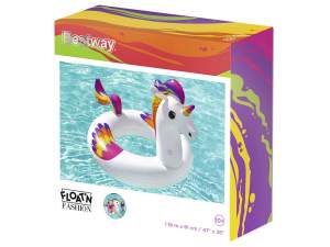 «Круг для плавания 119*91см Fantasy Unicorn Bestway 36159» - фото 1