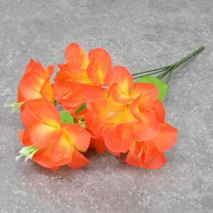 «Цветы искусственные Лилия оранжевая 6 цветков 32см» - фото 1