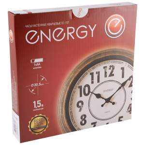 «Часы настенные ENERGY ЕС-157 круглые» - фото 1