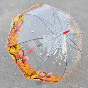 «Зонт трость женский купол "Цветы", микс 6 цветов» - фото 3