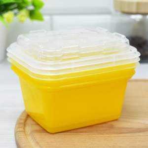 «Набор контейнеров для заморозки 3шт Zip mini (лимон)» - фото 2