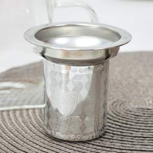 «Чайник заварочный 0,35л стеклянный с металлическим ситом МС304» - фото 1