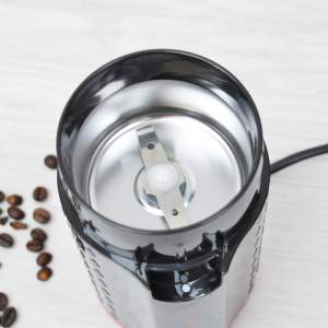 «Кофемолка электрическая на 50г кофе 200Вт SA-6163BK, черная» - фото 1