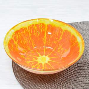 «Миска суповая 18см Апельсин» - фото 1