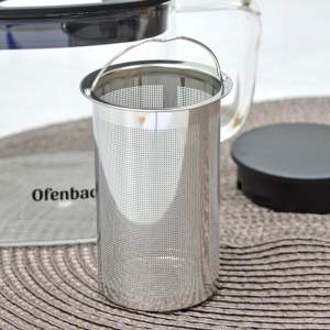 «Чайник заварочный 0,6л стеклянный, со съемным ситечком, Ofenbach» - фото 1