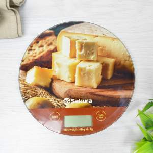 «Весы кухонные электронные до 8кг "Сыр"» - фото 1