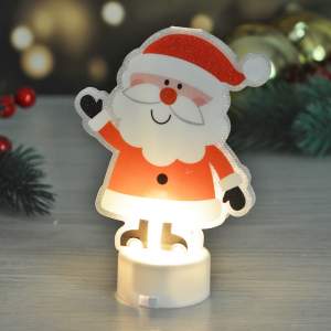 «Сувенир с подсветкой "Привет от Деда Мороза" 10,5*7,5см» - фото 1