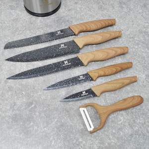 «Набор ножей 7 предметов стальные НМ 6644» - фото 1