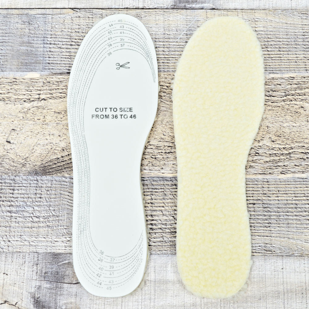 Стельки для обуви зимние из шерсти код: 79341 от – купить оптом с доставкой  по всей России в интернет-магазине atann.ru