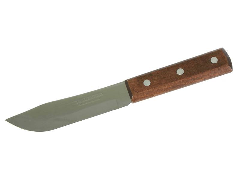 Кухонные ножи 20 см. Кухонный нож 20 см Tramontina Universal. Tramontina Universal нож. Нож кухонный с деревянной. Ручкой 22901/007. Нож кухонный 5" 22901/005.